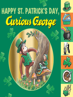 cover image of Happy St. Patrick's Day, Curious George